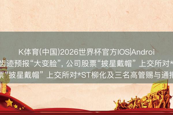 K体育(中国)2026世界杯官方IOS|Android手机app下载 2025年齿迹预报“大变脸”， 公司股票“披星戴帽” 上交所对*ST柳化及三名高管赐与通报月旦