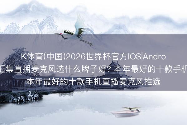 K体育(中国)2026世界杯官方IOS|Android手机app下载 汇集直播麦克风选什么牌子好? 本年最好的十款手机直播麦克风推选