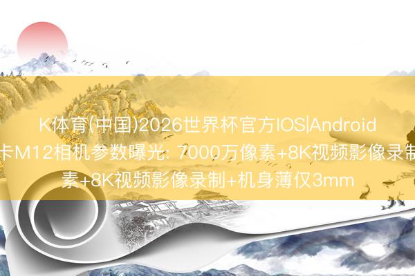 K体育(中国)2026世界杯官方IOS|Android手机app下载 徕卡M12相机参数曝光: 7000万像素+8K视频影像录制+机身薄仅3mm