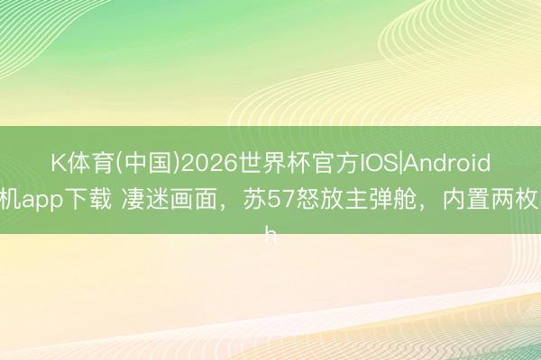 K体育(中国)2026世界杯官方IOS|Android手机app下载 凄迷画面，苏57怒放主弹舱，内置两枚Kh