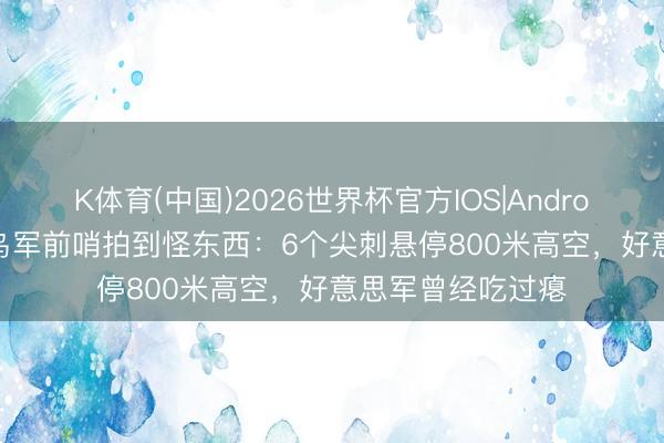K体育(中国)2026世界杯官方IOS|Android手机app下载 乌军前哨拍到怪东西：6个尖刺悬停800米高空，好意思军曾经吃过瘪